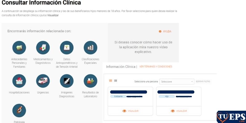 historial clinico compensar
