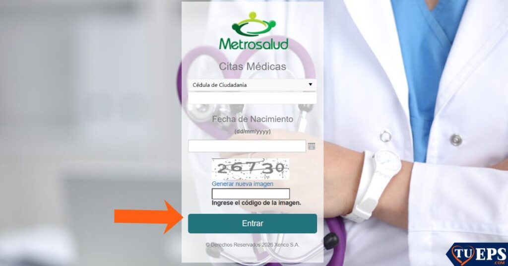 Agendar cita Metrosalud fácil
