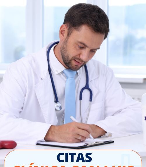 Cómo agendar cita en Clínica San Luis